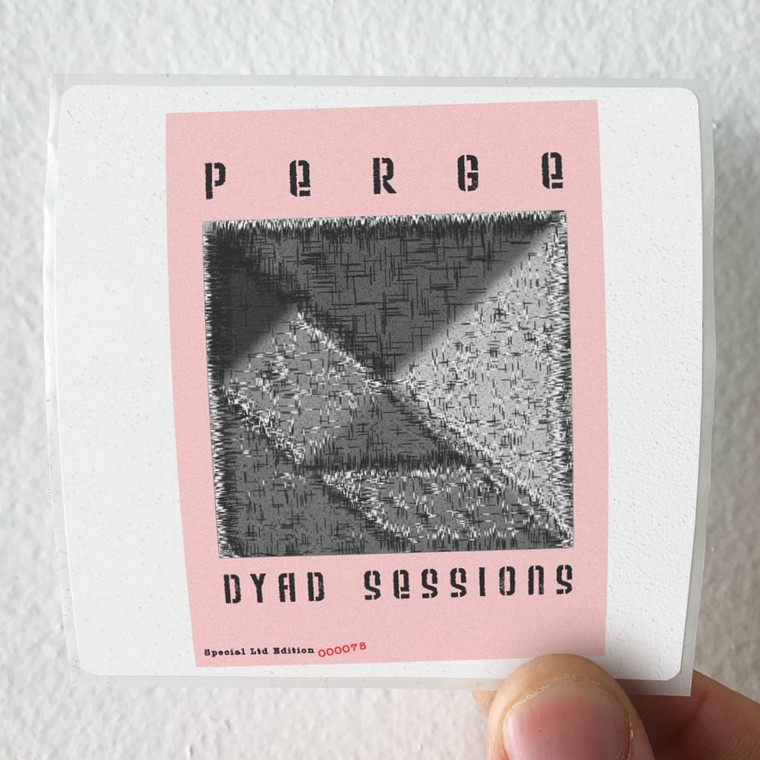 Perge Dyad Sessions Album Cover Sticker