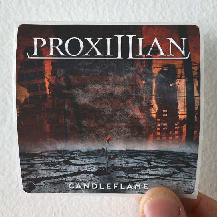 Proxillian Candleflame Album Cover Sticker
