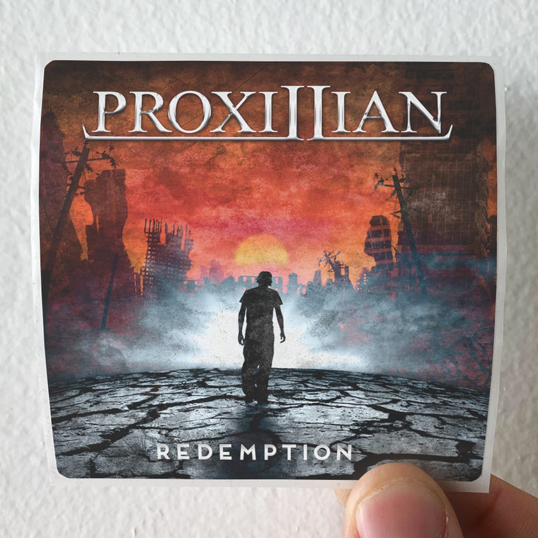 Proxillian Redemption Album Cover Sticker