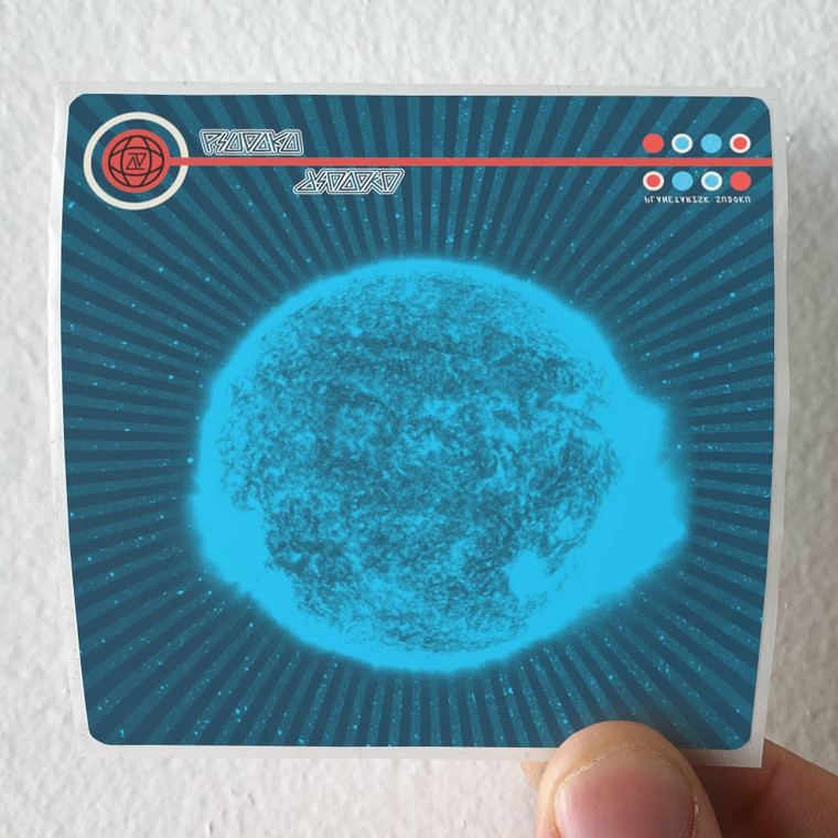 Psudoku Planetarisk Sudoku Album Cover Sticker
