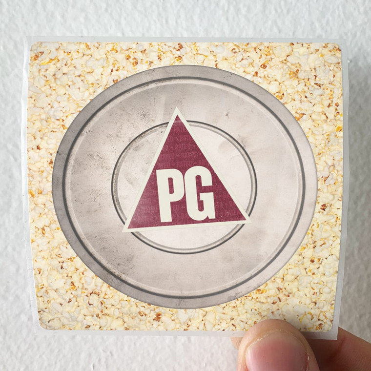 Peter Gabriel Rated Pg Album Cover Sticker