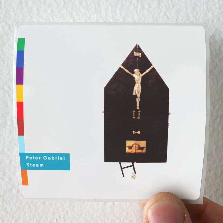 Peter Gabriel Steam Album Cover Sticker