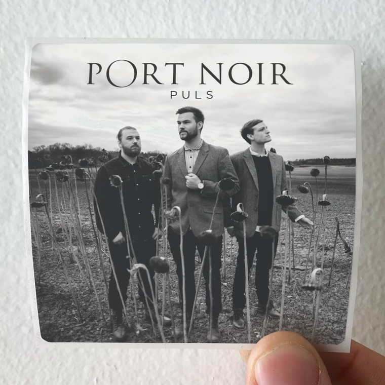 Port Noir Puls Album Cover Sticker
