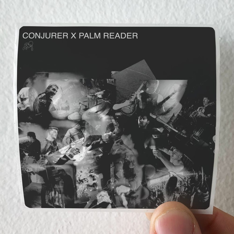 Palm Reader Conjurer X Palm Reader Album Cover Sticker