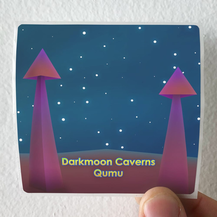 Qumu Darkmoon Caverns From Diddy Kong Racing Album Cover Sticker