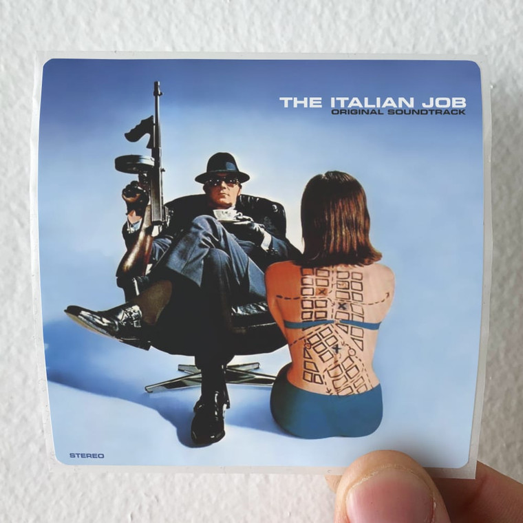 Quincy Jones The Italian Job Album Cover Sticker