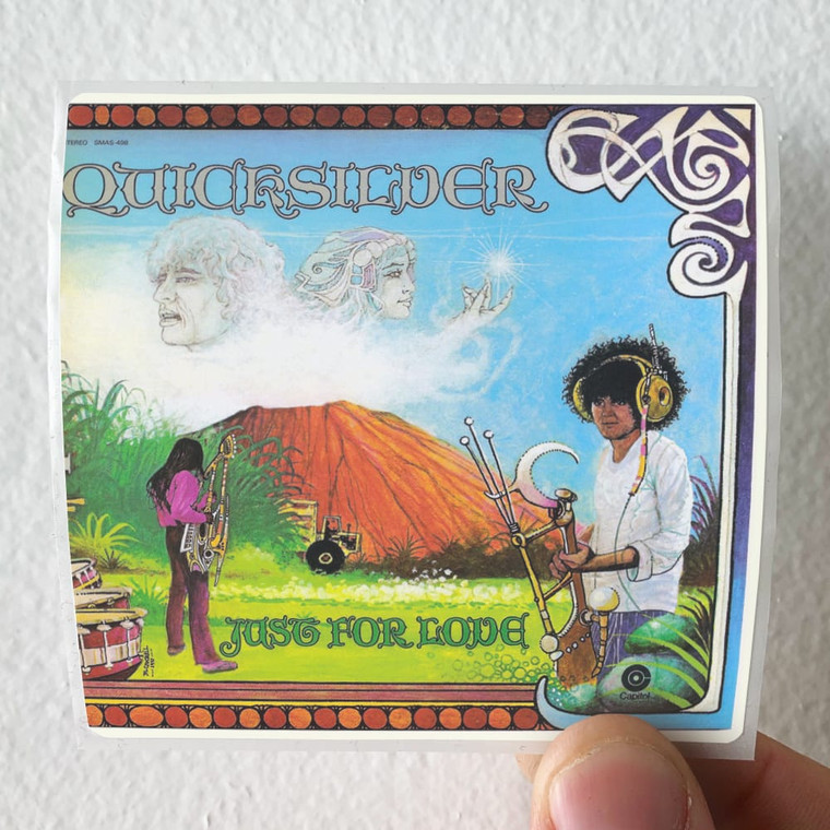 Quicksilver Messenger Service Just For Love Album Cover Sticker