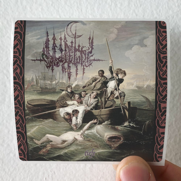 Qualm Tiefe 1 Album Cover Sticker