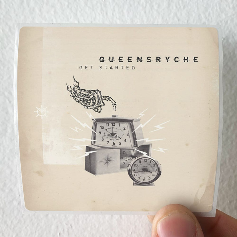 Queensryche Get Started Album Cover Sticker