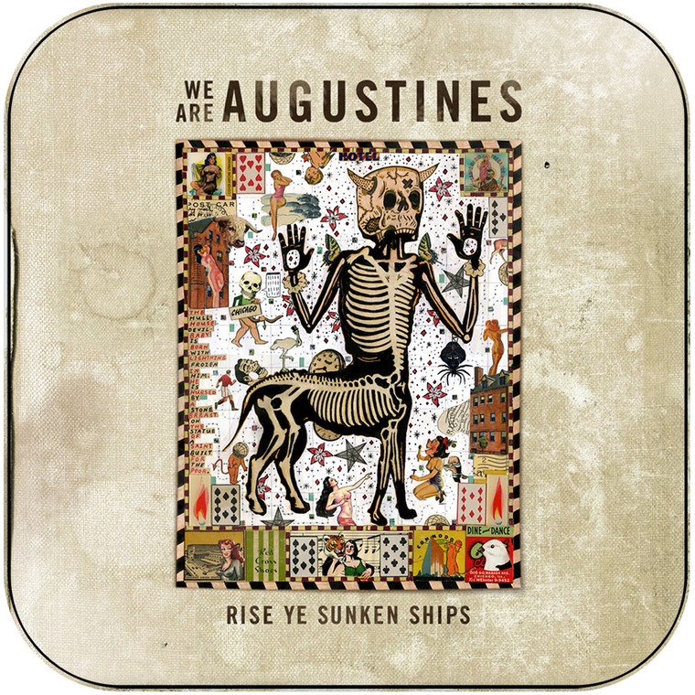 Augustines Rise Ye Sunken Ships Album Cover Sticker Album Cover Sticker