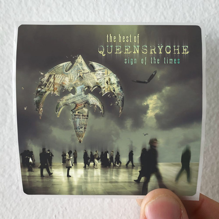 Queensryche Sign Of The Times The Best Of Queensrche 3 Album Cover Sticker