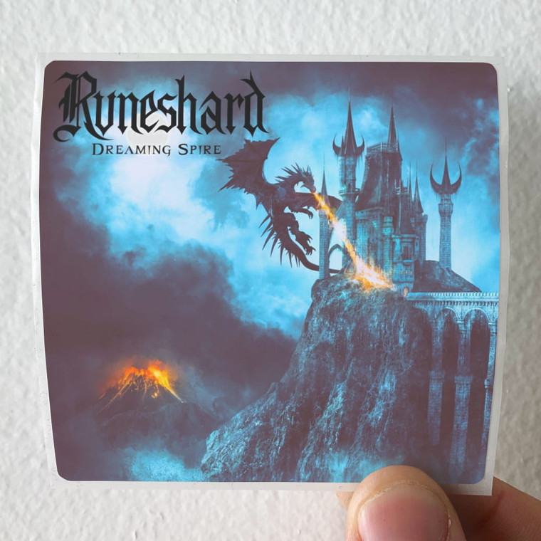 Runeshard Dreaming Spire Album Cover Sticker