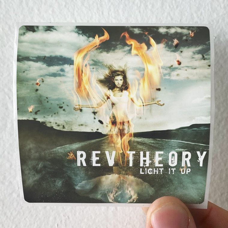 Rev Theory Light It Up 1 Album Cover Sticker