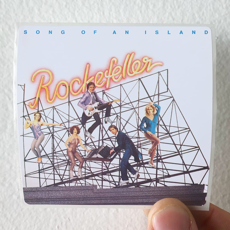 Rockefeller Song Of An Island Album Cover Sticker