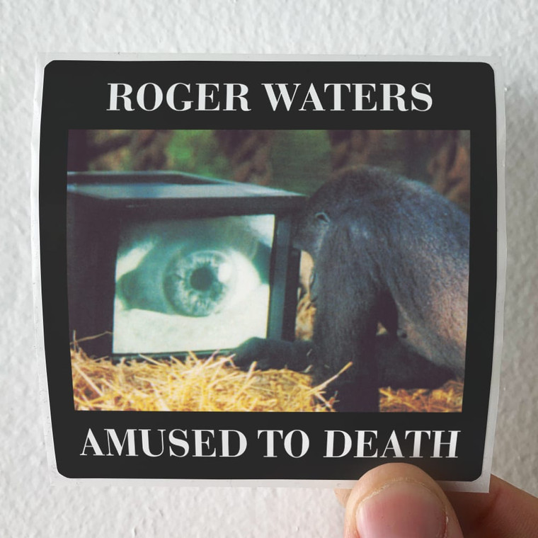 Roger Waters Amused To Death 1 Album Cover Sticker