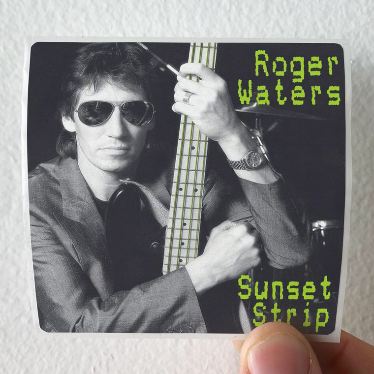 Roger Waters Sunset Strip Album Cover Sticker