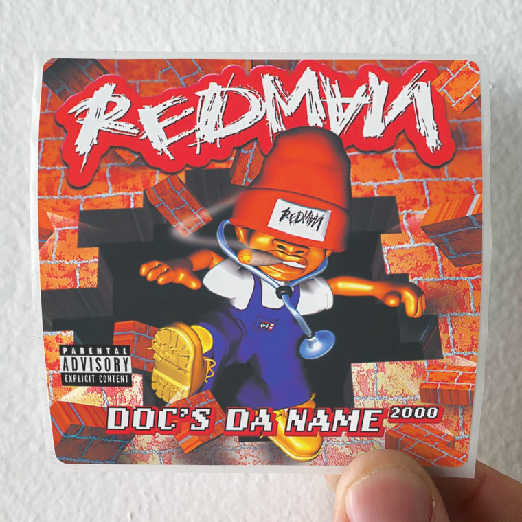 Redman Docs Da Name 2000 Album Cover Sticker