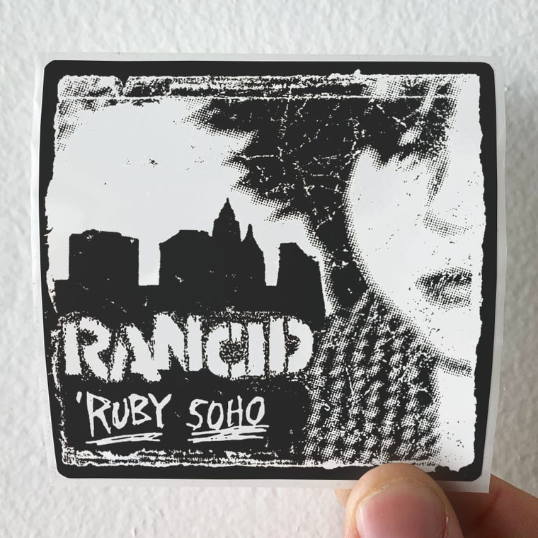 Rancid Ruby Soho Album Cover Sticker