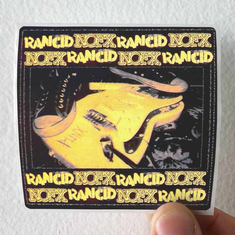 Rancid Byo Split Series Volume Iii Album Cover Sticker