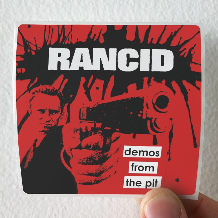 Rancid Demos From The Pit Album Cover Sticker