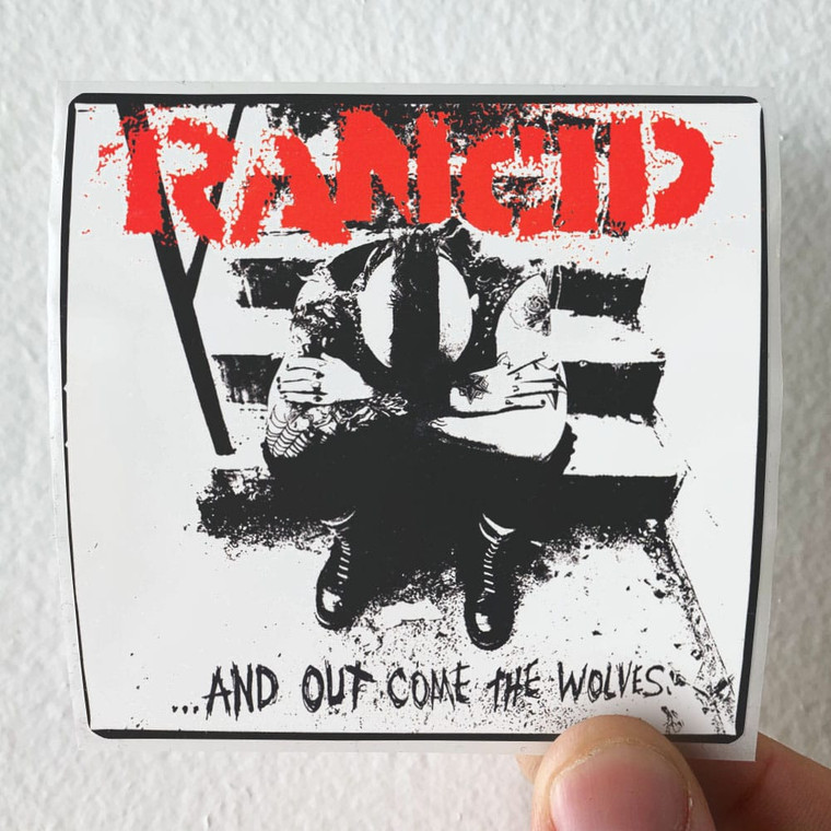 Rancid And Out Come The Wolves Album Cover Sticker