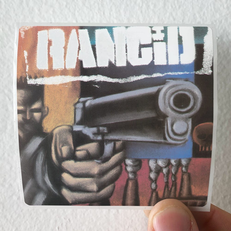 Rancid Rancid 4 Album Cover Sticker