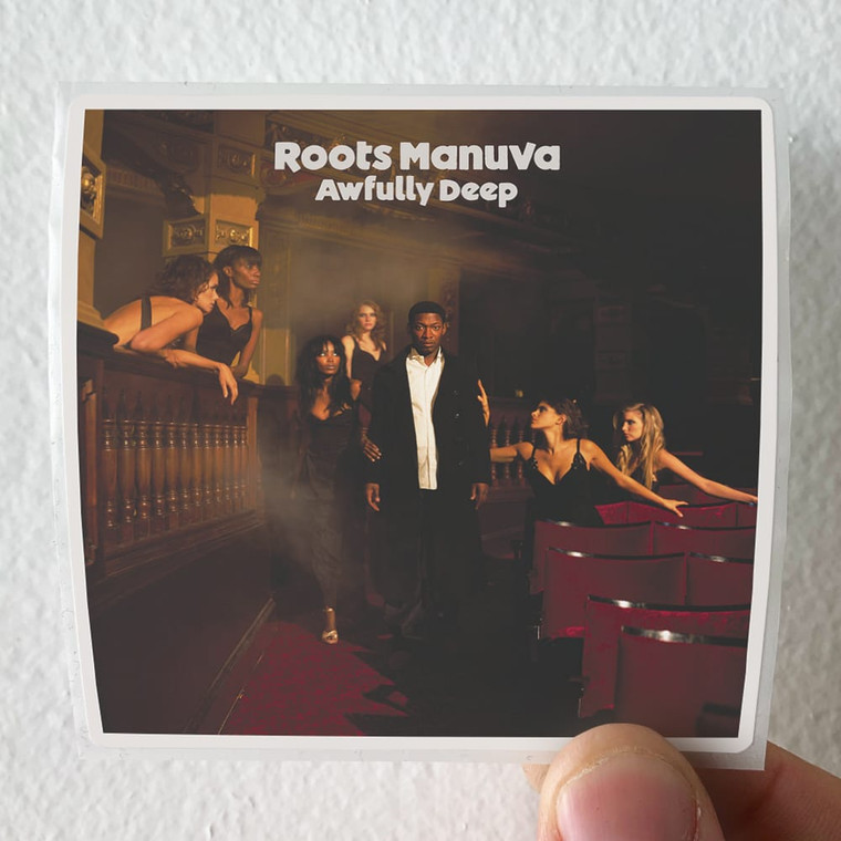 Roots Manuva Awfully Deep Album Cover Sticker