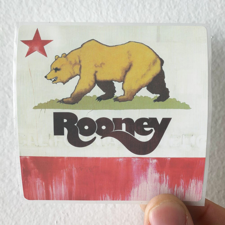 Rooney Rooney Album Cover Sticker