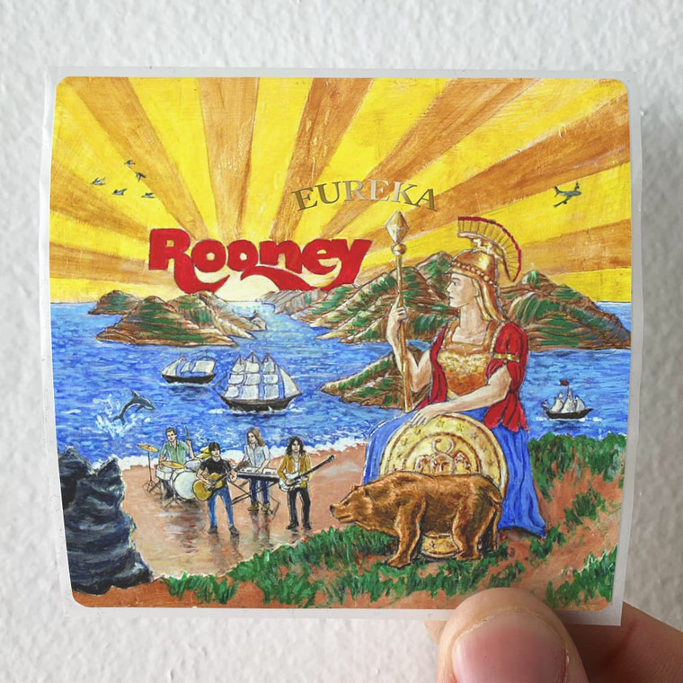 Rooney Eureka Album Cover Sticker
