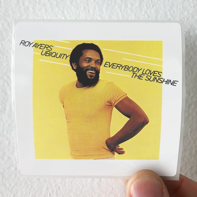 Roy Ayers Ubiquity Everybody Loves The Sunshine Album Cover Sticker