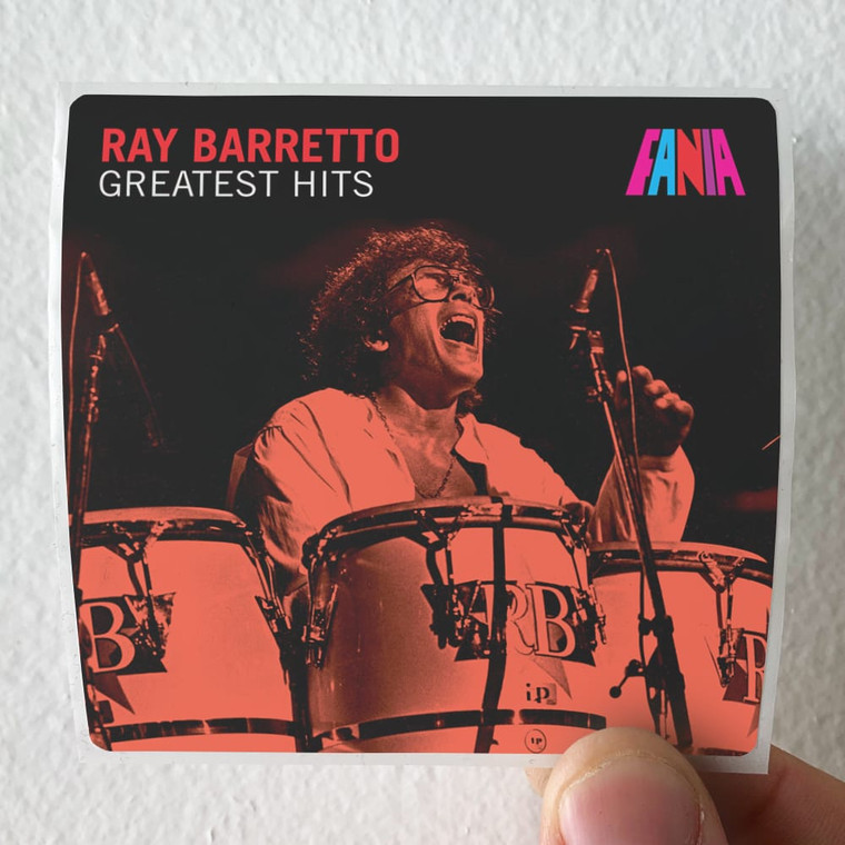 Ray Barretto Greatest Hits Album Cover Sticker