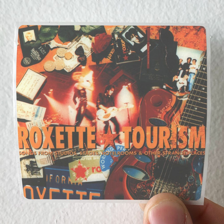 Roxette Tourism 1 Album Cover Sticker