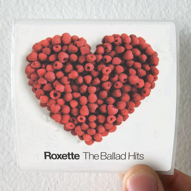 Roxette The Ballad Hits Album Cover Sticker