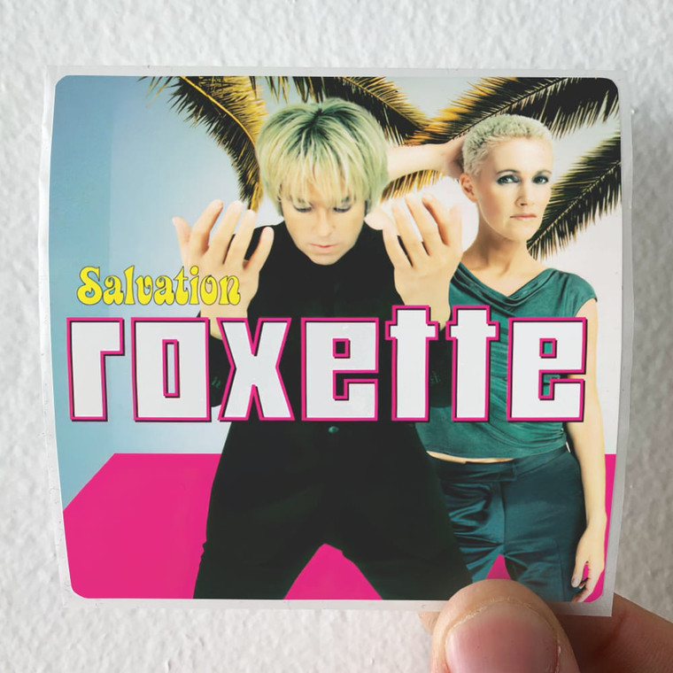Roxette Salvation Album Cover Sticker