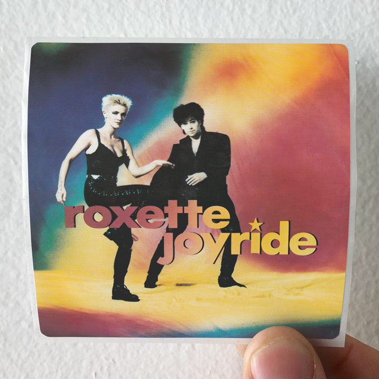 Roxette Joyride 1 Album Cover Sticker Roxette Joyride 1 Album Cover Sticker