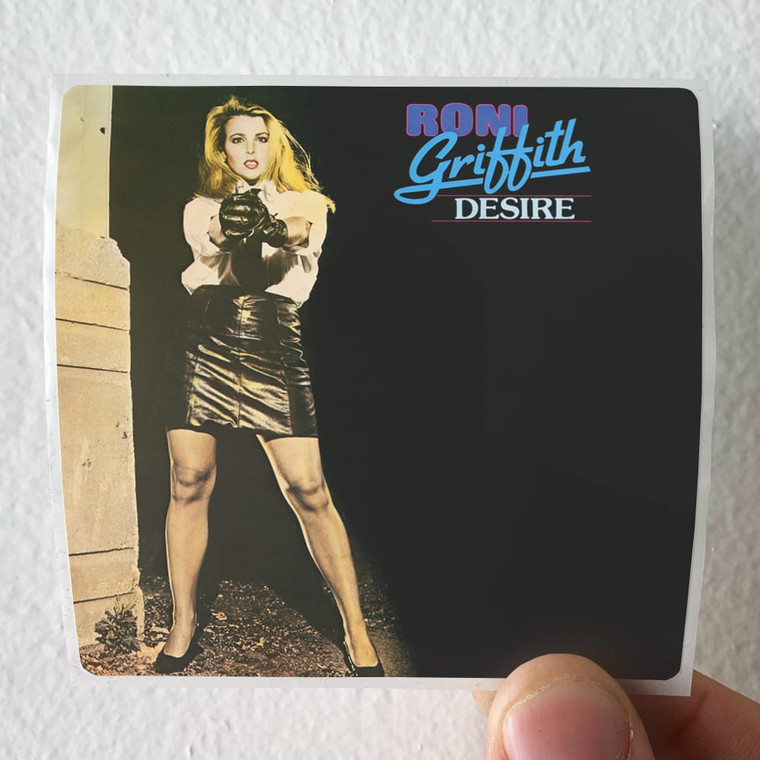 Roni Griffith Desire Album Cover Sticker