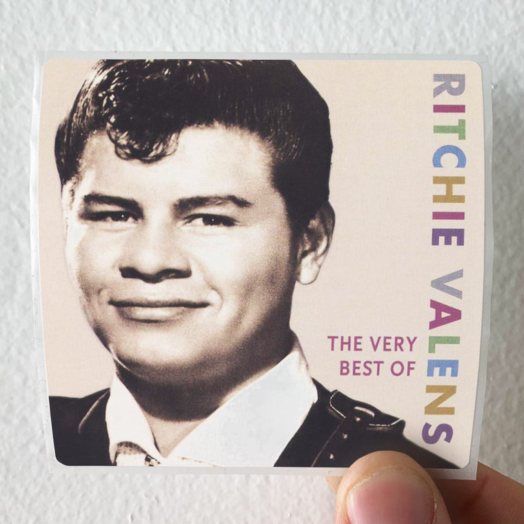 Ritchie Valens The Very Best Of Ritchie Valens Album Cover Sticker