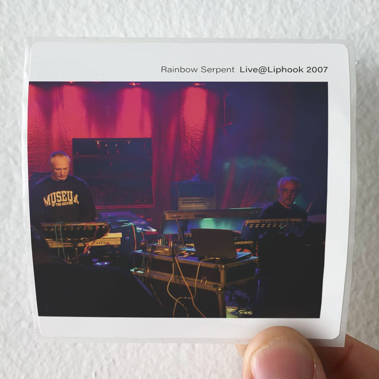 Rainbow Serpent Liveliphook 2007 Album Cover Sticker