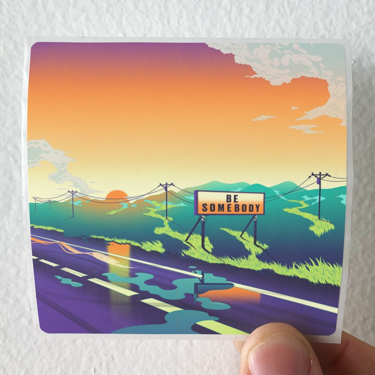 Rudimental Be Somebody Album Cover Sticker