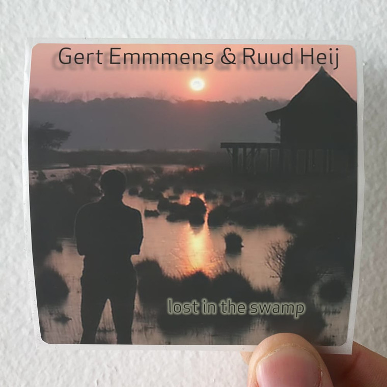 Ruud Heij Lost In The Swamp Album Cover Sticker