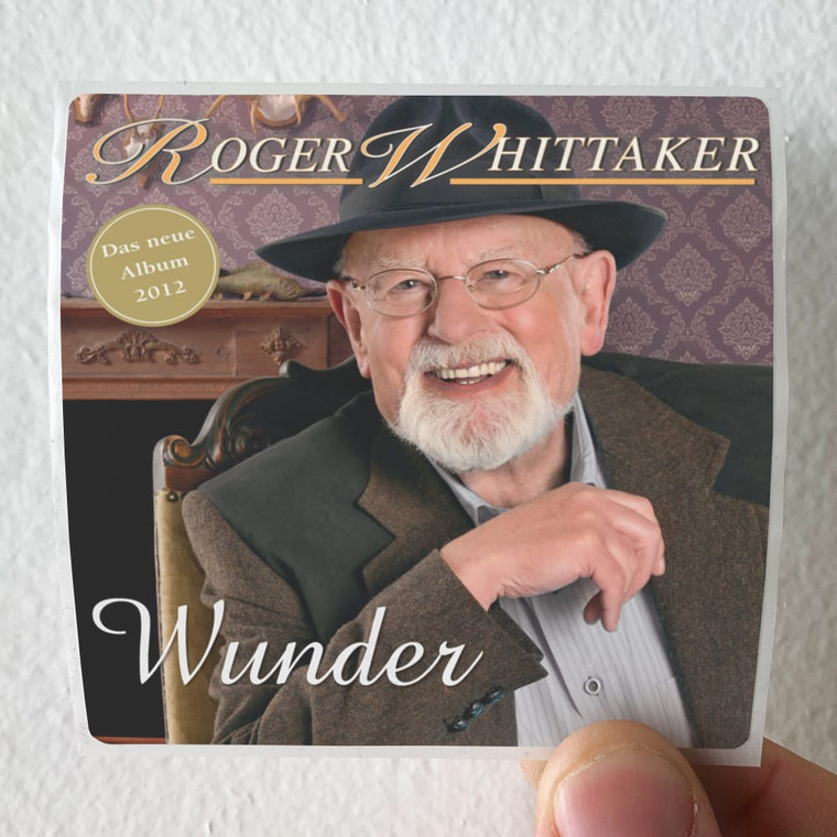 Roger Whittaker Wunder Album Cover Sticker