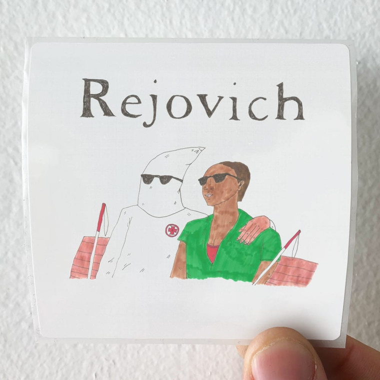 Rejjie Snow Rejovich Album Cover Sticker