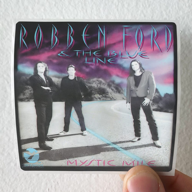 Robben Ford Mystic Mile Album Cover Sticker