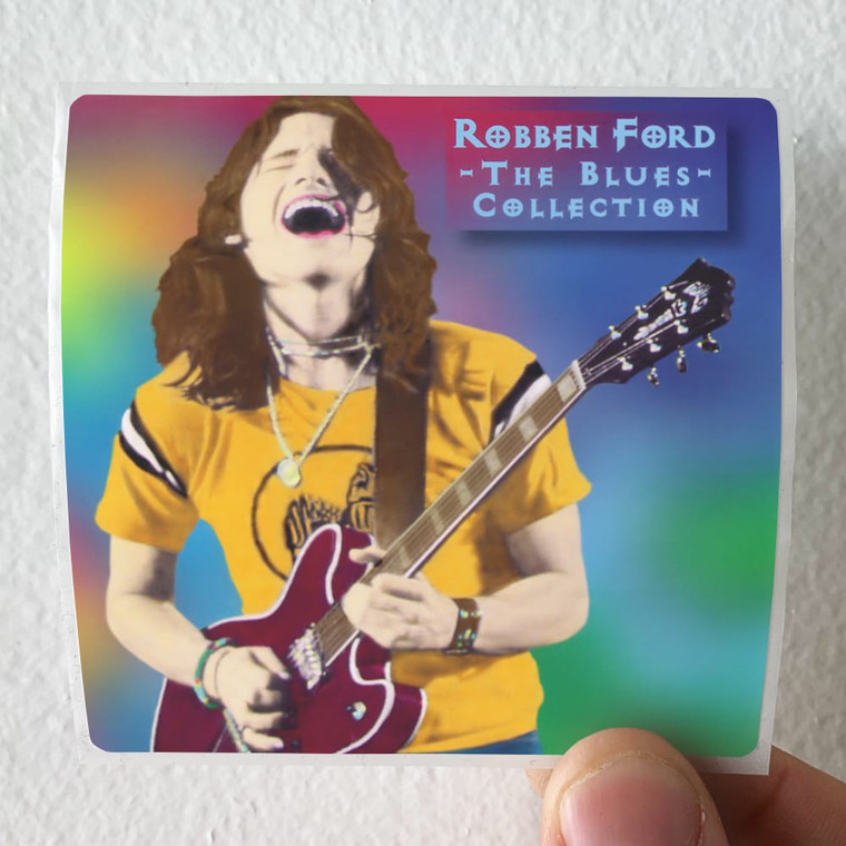 Robben Ford The Blues Collection Album Cover Sticker