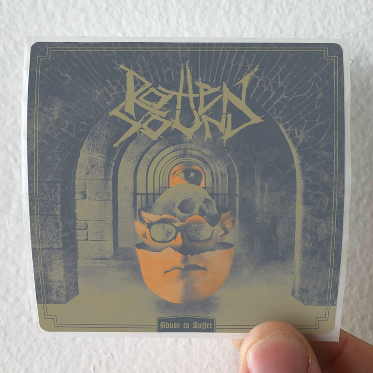 Rotten Sound Abuse To Suffer Album Cover Sticker