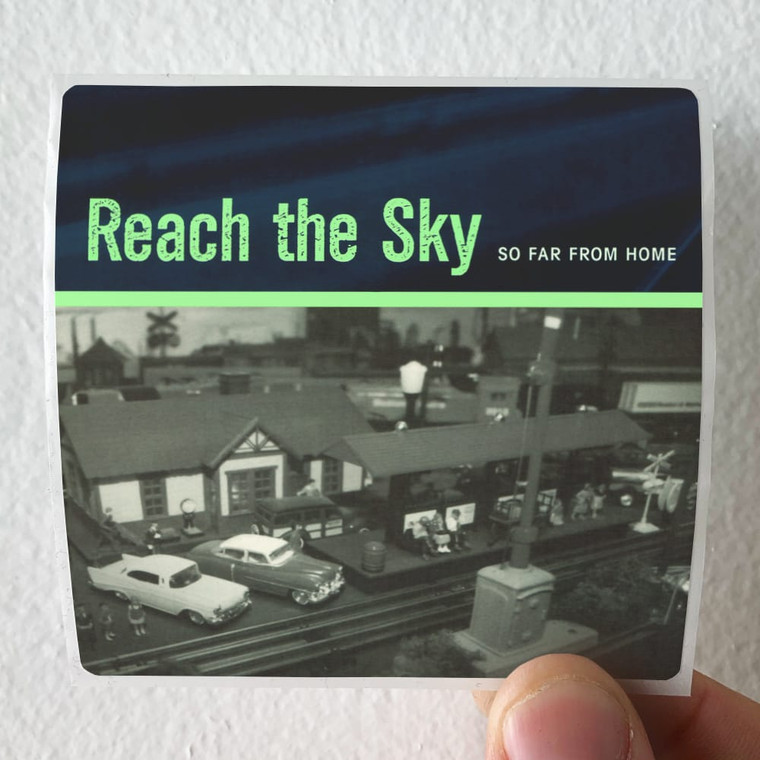 Reach the Sky So Far From Home Album Cover Sticker