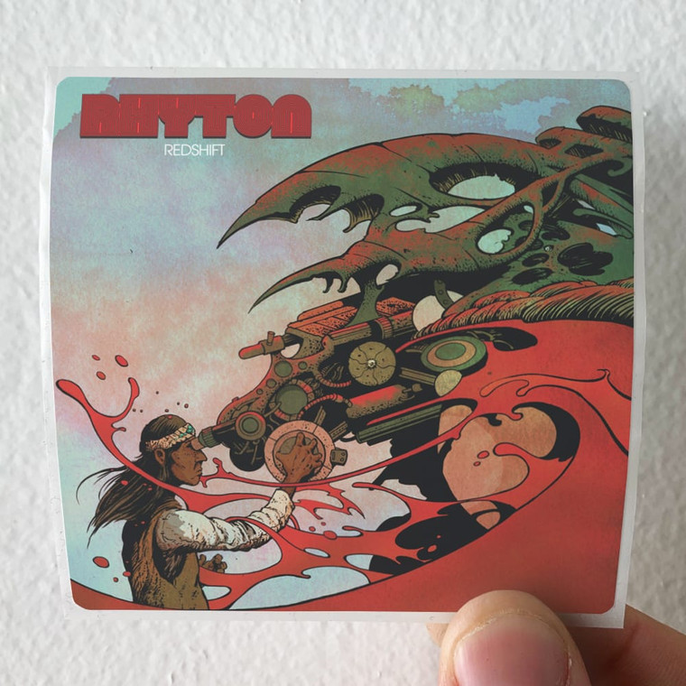 Rhyton Redshift Album Cover Sticker