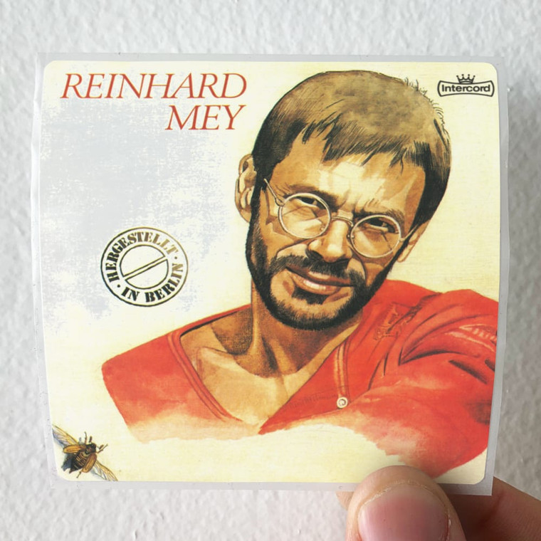 Reinhard Mey Hergestellt In Berlin Album Cover Sticker