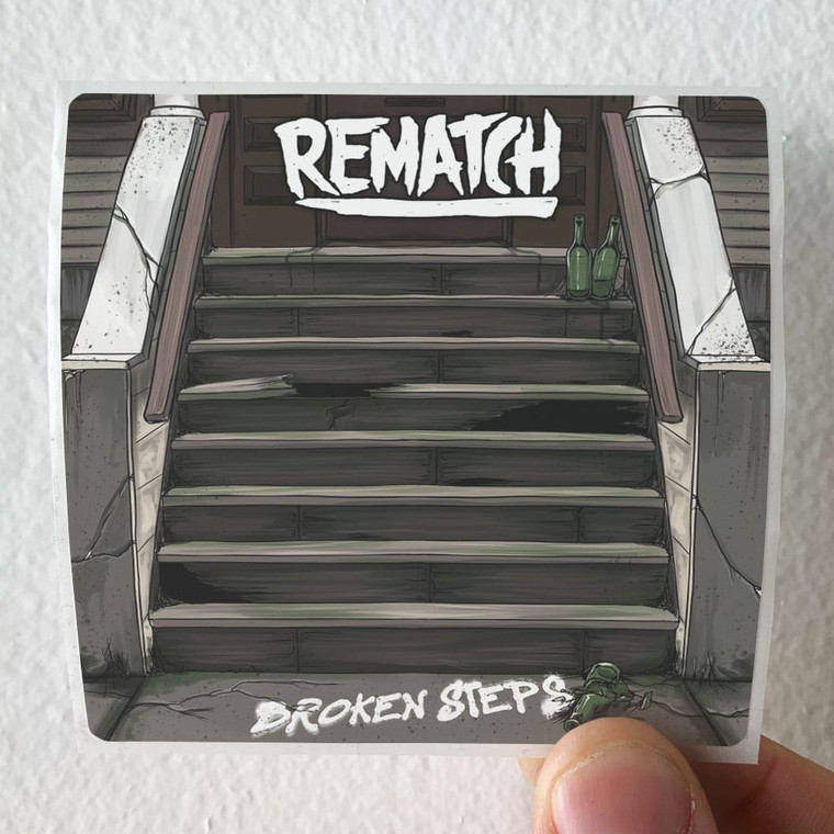 Rematch Broken Steps Album Cover Sticker