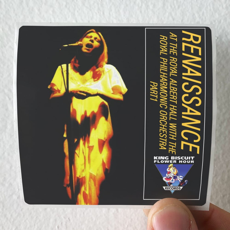 Renaissance King Biscuit Flower Hour Renaissance Part 2 Album Cover Sticker